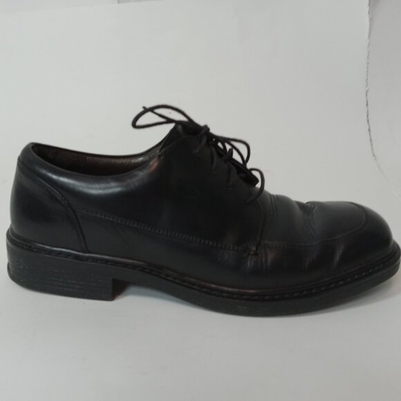 Dockers ACS Air Cushioned System Mens US 10.5 M Leather Shoes Loafers Black - Picture 12 of 14